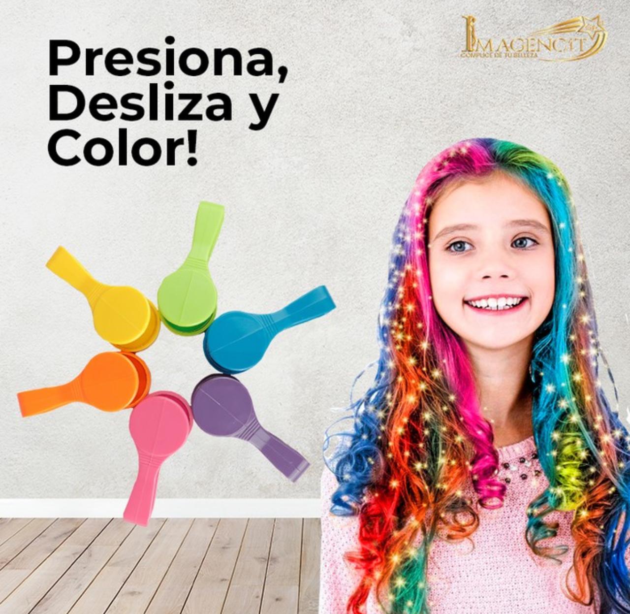 Clip Magico Para Dar Color Al Cabello