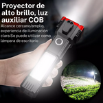 2 Linternas Martillo Powerbank Iman Portatil