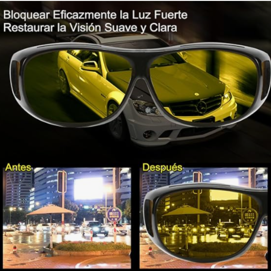 2 Gafas De Conduccion Dia Noche Lentes