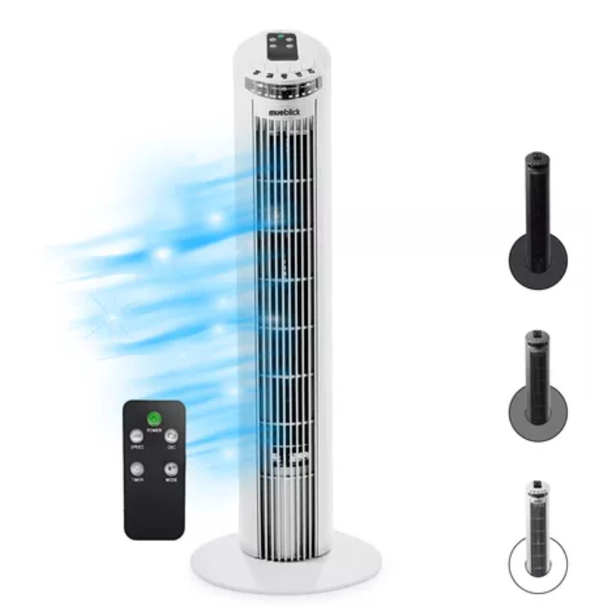 Ventilador Torre Oscilante 29" enfriador