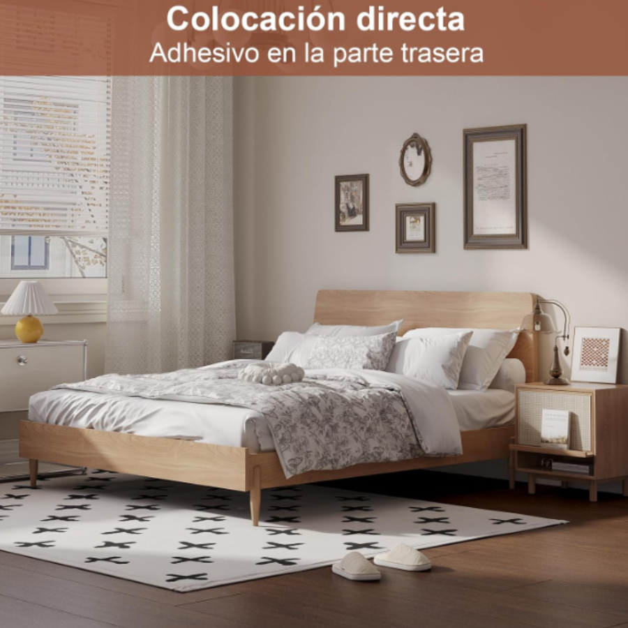 Piso Vinilico Autoadherible  Kit x 4 Pzas